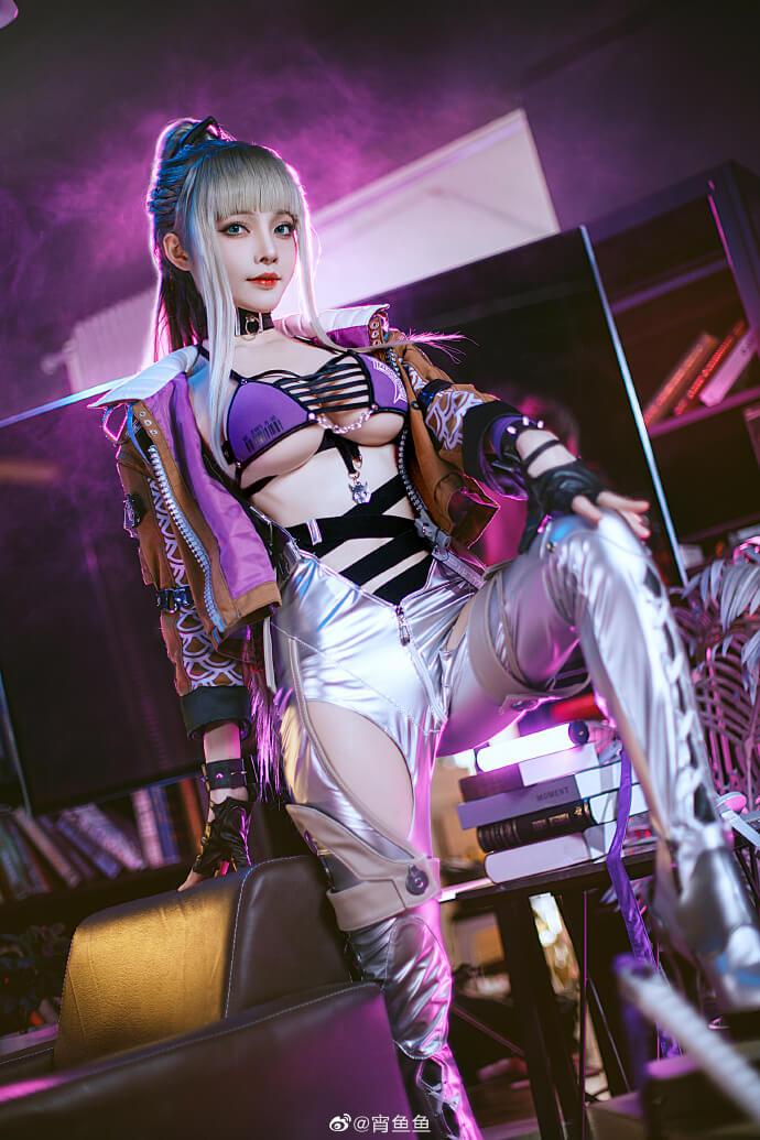 【COS正片】无期迷途 禁闭者 MBCC-S-027 白逸cos cn宵鱼鱼