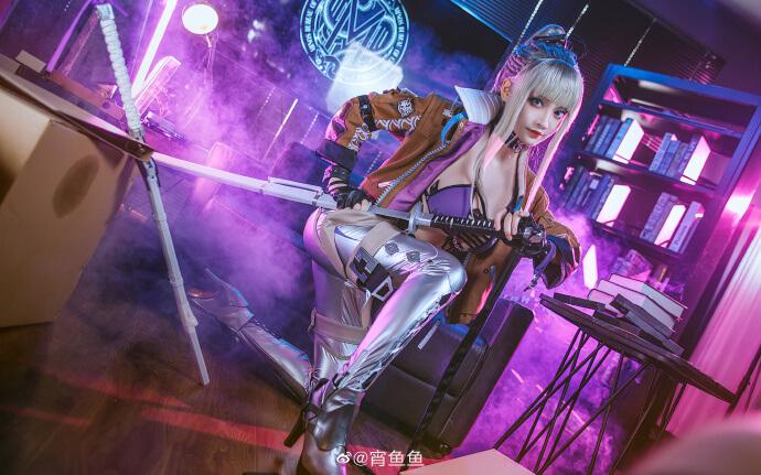 【COS正片】无期迷途 禁闭者 MBCC-S-027 白逸cos cn宵鱼鱼