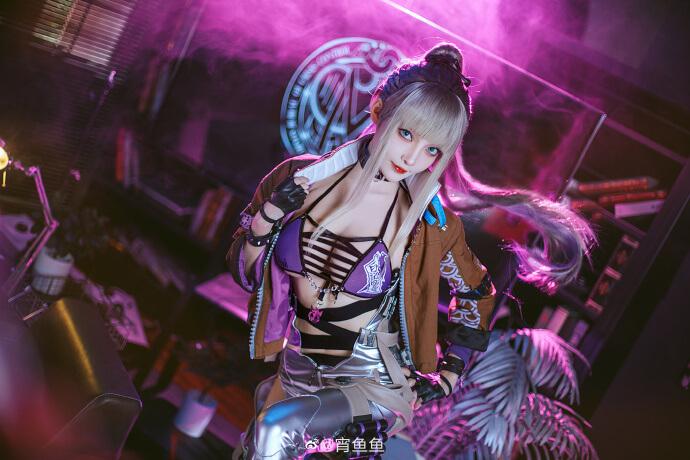 【COS正片】无期迷途 禁闭者 MBCC-S-027 白逸cos cn宵鱼鱼