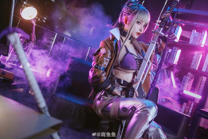 【COS正片】无期迷途 禁闭者 MBCC-S-027 白逸cos cn宵鱼鱼