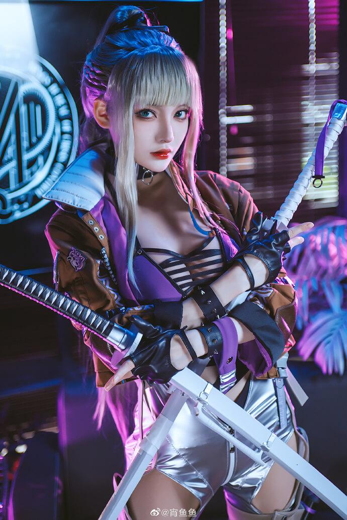 【COS正片】无期迷途 禁闭者 MBCC-S-027 白逸cos cn宵鱼鱼