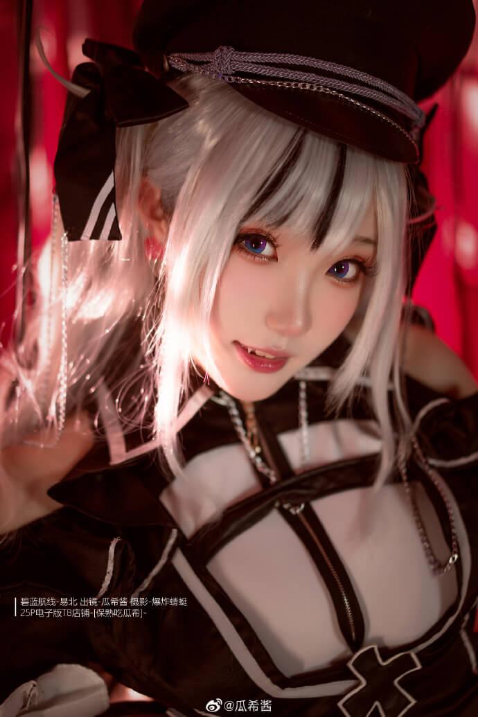 【COS正片】碧蓝航线易北cos cn瓜希酱
