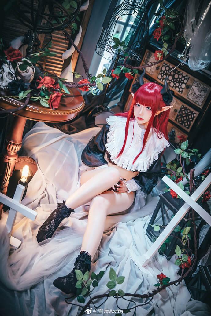 【COS正片】更衣人偶坠入爱河 喜多川cos魅魔小恶