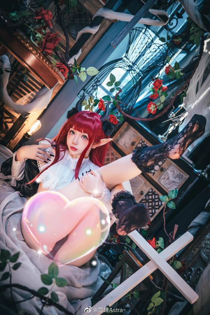 【COS正片】更衣人偶坠入爱河 喜多川cos魅魔小恶