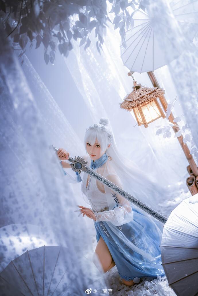 【COS正片】永劫无间顾清寒cos香雪水兰 cn南宫