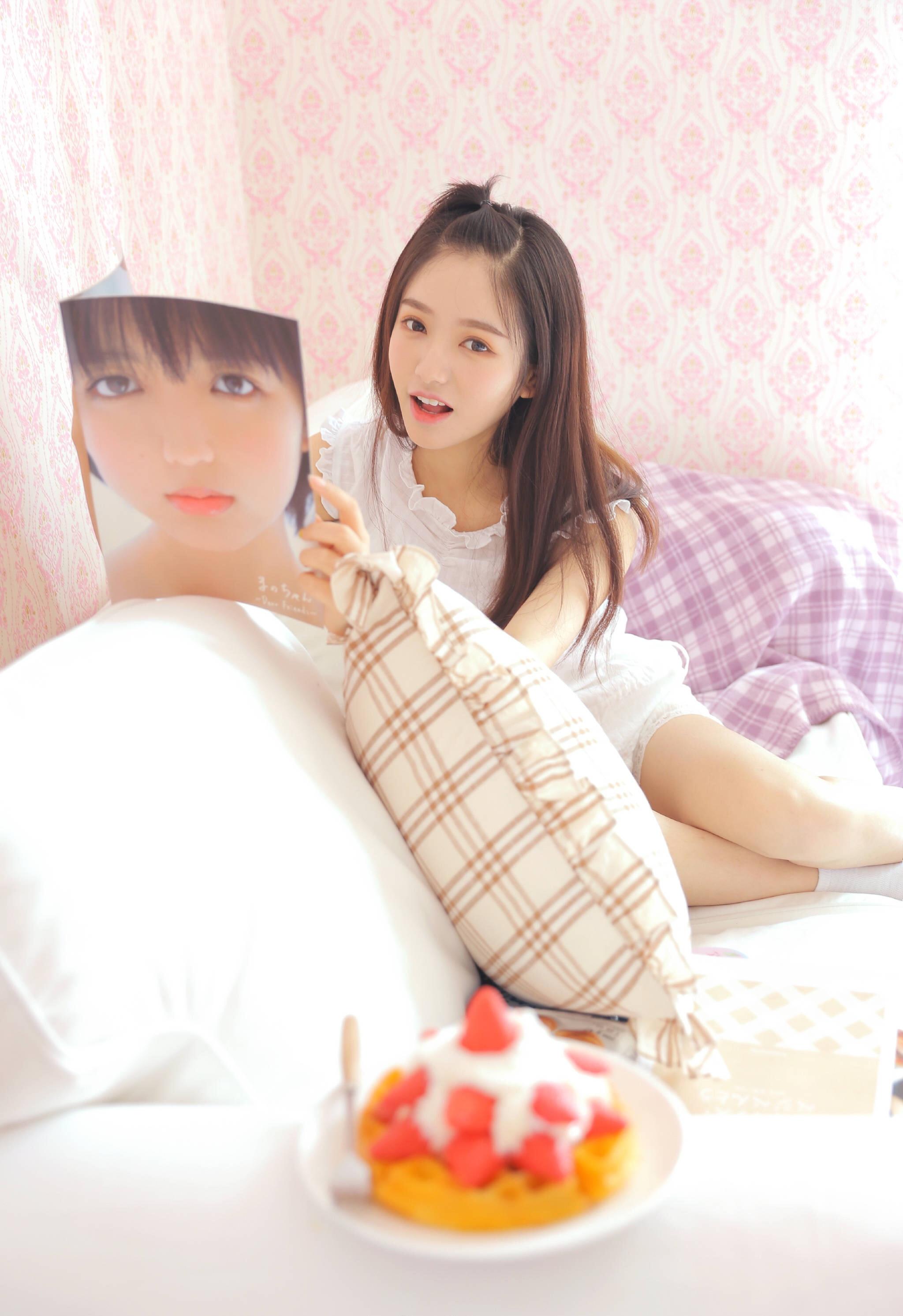 やあピンクの少女